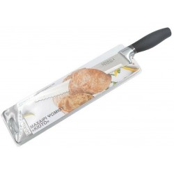 Μαχαίρι ψωμιού Κιότο με λαβή από βακελίτη μαύρο 32cm Ε-3867 ΚΩΔ.6646