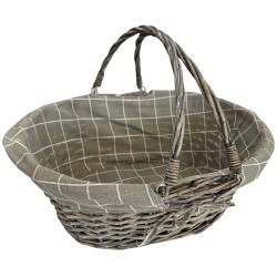 Καλάθι μπαμπού με σπαστό χέρι γκρι 44χ33χ17-30cm Ε-2697 ΚΩΔ.3064 Καλάθι μπαμπού με σπαστό χέρι γκρι 44χ33χ17-30cm Ε-2697 ΚΩΔ.3064