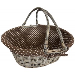 Καλάθι μπαμπού με σπαστό χέρι γκρι 44χ33χ17-30cm Ε-2697 ΚΩΔ.3064-1 Καλάθι μπαμπού με σπαστό χέρι γκρι 44χ33χ17-30cm Ε-2697 ΚΩΔ.3064-1