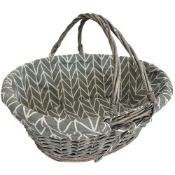 Καλάθι μπαμπού με σπαστό χέρι γκρι 44χ33χ17-30cm Ε-2697 ΚΩΔ.3064-2 Καλάθι μπαμπού με σπαστό χέρι γκρι 44χ33χ17-30cm Ε-2697 ΚΩΔ.3064-2