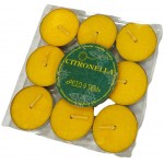 Κερί ρεσώ σετ 9 τεμαχίων citronella κίτρινο Ε-2722 ΚΩΔ.6738