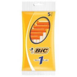 Bic Classic Ξυραφάκια μίας Χρήσης 5τμχ κίτρινο 21-00006 ΚΩΔ.6365