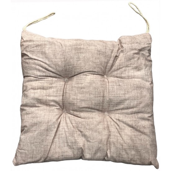 Μαξιλάρι καρέκλας μπεζ 34χ34cm ΚΩΔ.39-800-0070 Μαξιλάρι καρέκλας μπεζ 34χ34cm ΚΩΔ.39-800-0070