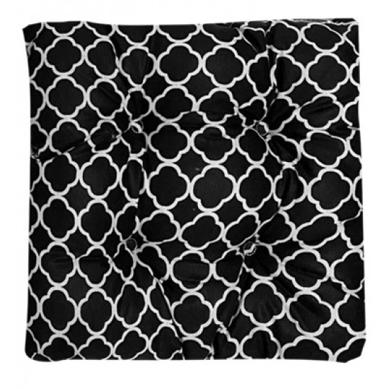 Μαξιλάρι καρέκλας μαύρο 34χ34cm ΚΩΔ.39-800-0071-2 Μαξιλάρι καρέκλας μαύρο 34χ34cm ΚΩΔ.39-800-0071-2