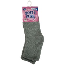 Κάλτσα polyester σετ 2 τεμαχίων γκρι one size 37-41 ΚΩΔ.39-950-2097-4