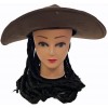 Καπέλο captain hook καφέ   39x39x10cm ΚΩΔ.34-950-0066