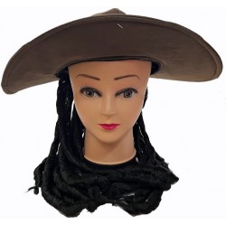 Καπέλο captain hook καφέ   39x39x10cm ΚΩΔ.34-950-0066
