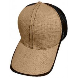 Καπέλο jokey ψαθόχαρτο ενηλίκων καφέ ΚΩΔ.42-2594