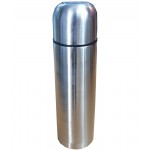 Θερμός ανοξείδωτος με διπλά τοιχώματα 280ml 7,5x29cm ασημί Ε-2880 ΚΩΔ.6572