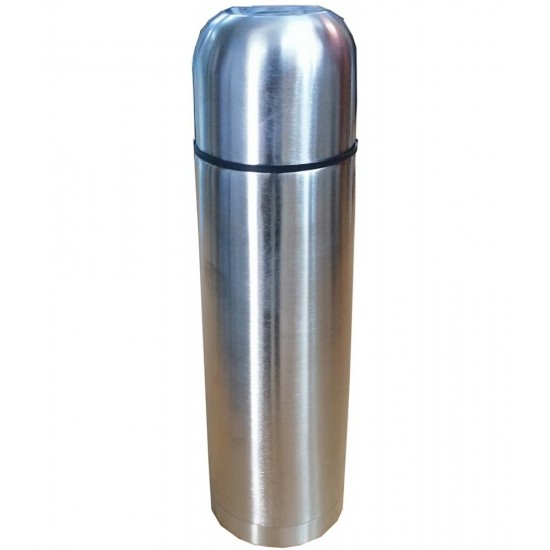 Θερμός ανοξείδωτος με διπλά τοιχώματα 280ml 7,5x29cm ασημί Ε-2880 ΚΩΔ.6572