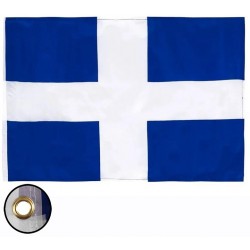 Σημαία ελληνική σταυρός ξηράς υφασμάτινη για κοντάρι 150χ90cm κωδ.6206
