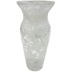 Ανθοδοχείο γυάλινο δ14χυ30cm 424 κωδ.6194