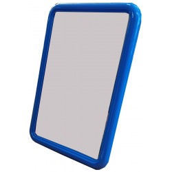 Καθρέπτης πλαστικός επιτραπέζιος μπλε 13x18cm Ε-2296 ΚΩΔ.6131