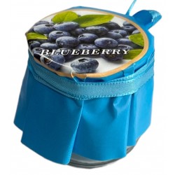 Αρωματικό κερί σε βαζάκι γυάλινο Blueberry 5x6cm ΚΩΔ.05-950-2878-3