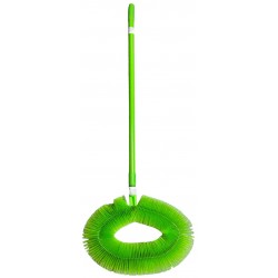 Ξαραχνιάστρα με πτυσσόμενο κοντάρι πράσινο 35x160cm Ε-3655