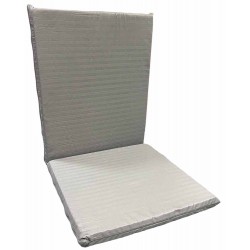 Μαξιλάρι καρέκλας πλάτη-κάθισμα ''ΙΘΑΚΗ'' γκρι 102Χ45Χ4cm Ε-3037 ΚΩΔ.6787 Μαξιλάρι καρέκλας πλάτη-κάθισμα ''ΙΘΑΚΗ'' γκρι 102Χ45Χ4cm Ε-3037 ΚΩΔ.6787