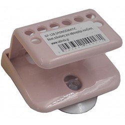 Βάση σιλικόνης για σφουγγάρι ροζ 10χ7χ6cm Ε-4017-1