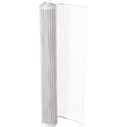 Δίχτυ προστατευτικό μπαλκονιού πλαστικό λευκο΄ τιμή ανά μέτρο ύψος 120cm ΚΩΔ.8937