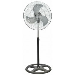 Ανεμιστήρας Ορθοστάτης 90W Διαμέτρου 45cm ασημί 03.FT-45090 ΚΩΔ.8663