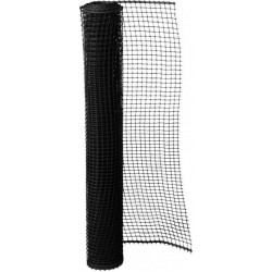 Δίχτυ προστατευτικό μπαλκονιού πλαστικό μαύρο τιμή ανά μέτρο ύψος 120cm ΚΩΔ.8940