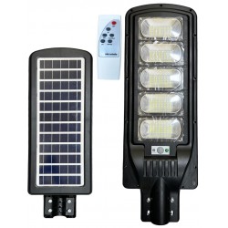 Ηλιακός προβολέας 200watt με 240 led και τηλεχειριστήριο 74x25,5x7cm μαύρο ΚΩΔ.35-950-0915