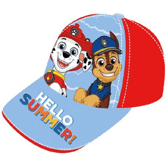 Καπέλο παιδικό jokey υφασμάτινο PAW PATROL κόκκινο 42-2819 ΚΩΔ.9413