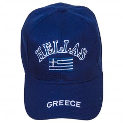 Καπέλο jokey GREECE ανδρικό μπλε 42-566 ΚΩΔ.9387