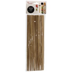 Chopsticks ξύλινο 6,5x24cm σετ 6 ζευγάρια καφέ 1009 ΚΩΔ.10213