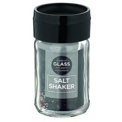 Βαζάκι γυάλινο για μπαχαρικά 105ml μαύρο ΜΒ112169-8874 ΚΩΔ.9685