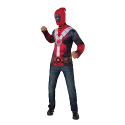 Στολή ενηλίκων Deadpool κόκκινο X large 810957 ΚΩΔ.7565