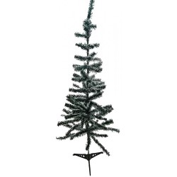 Δέντρο χριστουγεννιάτικο δίχρωμο πράσινο με πλαστική βάση 40x100cm 6125-5 ΚΩΔ.10580