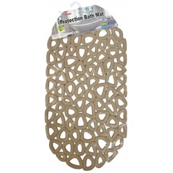 Βεντούζα αντιολισθητική μπάνιου καφέ 35x67cm ΚΩΔ.32-950-0778-2