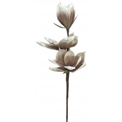 Λουλούδι διακοσμητικό foam τρίκλωνο καφε΄ 68cm ΚΩΔ.05-950-2947-2