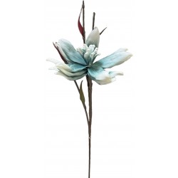 Λουλούδι διακοσμητικό foam γαλάζιο 65cm ΚΩΔ.05-950-2951-1