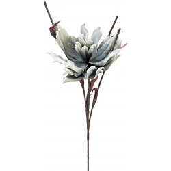 Λουλούδι διακοσμητικό foam γκρι 65cm ΚΩΔ.05-950-2951