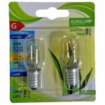 Λάμπα ψυγείου σετ  2 τεμαχίων 20x53mm κίτρινο φως Ε-14 15watt 800-88094 ΚΩΔ.10890