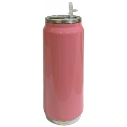 Παγούρι θερμός μεταλλικό 410ml 6x18cm ροζ 03-950-3783 ΚΩΔ.8579