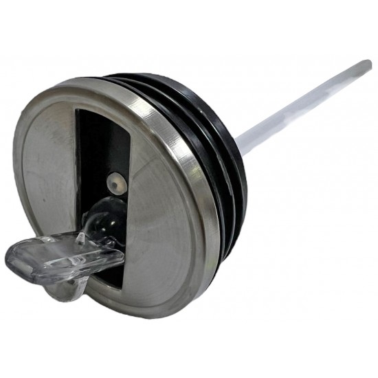 Παγούρι θερμός μεταλλικό 410ml 6x18cm μαύρο 03-950-3783 ΚΩΔ.8582