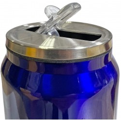 Παγούρι θερμός μεταλλικό 410ml 6x18cm μπλε 03-950-3783 ΚΩΔ.8581