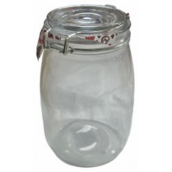 Γλυκοδοχείο γυάλινο με αεροστεγής πώμα διάφανο 1500ml 6505 ΚΩΔ.8799 Γλυκοδοχείο γυάλινο με αεροστεγής πώμα διάφανο 1500ml 6505 ΚΩΔ.8799