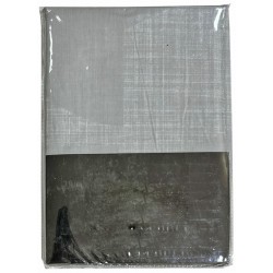 Mαξιλαροθήκες βαμβακερές σετ 2 τεμαχίων βαμβακερές 50x70cm γκρι ΚΩΔ.8838 Mαξιλαροθήκες βαμβακερές σετ 2 τεμαχίων βαμβακερές 50x70cm γκρι ΚΩΔ.8838