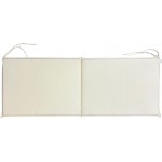 Μαξιλάρι 2 θέσεων αδιάβροχο μπεζ 120x45x4cm CUS-2SEAT/CR ΚΩΔ.8917