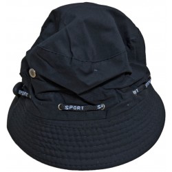 Καπέλο κώνος ανδρικό με κορδόνι μαύρο 42-286 30cm ΚΩΔ.8970