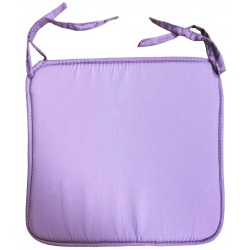 Μαξιλάρι καρέκλας τετράγωνο με δέσιμο ρέλι 38x38x2cm μωβ ΚΩΔ.9441 Μαξιλάρι καρέκλας τετράγωνο με δέσιμο ρέλι 38x38x2cm μωβ ΚΩΔ.9441