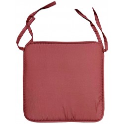 Μαξιλάρι καρέκλας τετράγωνο με δέσιμο ρέλι 38x38x2cm πορτοκαλί ΚΩΔ.9442 Μαξιλάρι καρέκλας τετράγωνο με δέσιμο ρέλι 38x38x2cm πορτοκαλί ΚΩΔ.9442