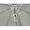 Ομπρέλα παραλίας αλουμινίου με ακτίνες fiberglass Polyester 180gr 230cm μπλε ΚΩΔ.8290