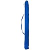 Ομπρέλα παραλίας αλουμινίου με ακτίνες fiberglass Polyester 180gr 230cm μπλε ΚΩΔ.8290