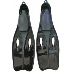 Βατραχοπέδιλα ζευγάρι πλαστικά μαύρο μέγεθος 40-42 03.F-9974 ΚΩΔ.9425