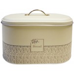 Ψωμιέρα μεταλλική σε μπεζ χρώμα 33x17,5x22cm ΚΩΔ.03-800-1651