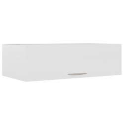 Ντουλάπι τοίχου ξύλινο κρεμαστό λευκό 110x32x30cm MSVM-5 ΚΩΔ.7969